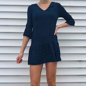 Navy blue dress